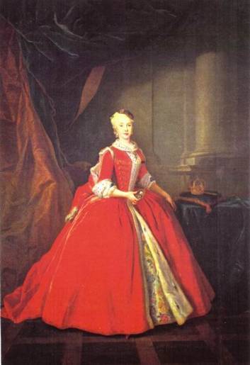Maria Amalia of Poland ca. 1750s